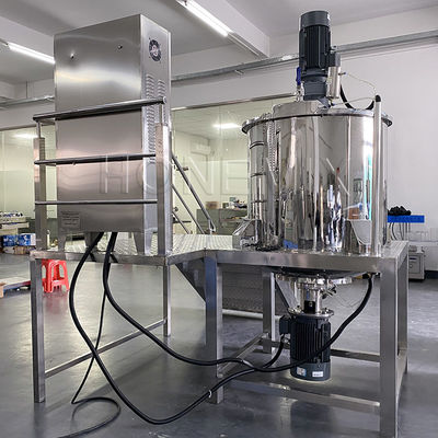 100L-5000L машина для смешивания моющих жидкостей с однослойным гомогенизатором