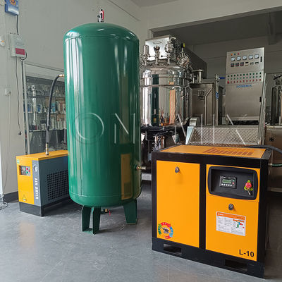 Мощное вспомогательное оборудование 7.5KW / 10HP винтовой воздушный компрессор набор