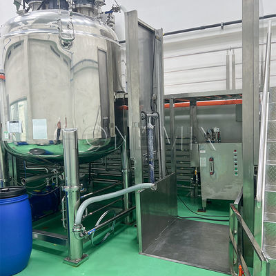 Гигиеническая вакуумная эмульгирующая смесь 2000L 3000L машина для изготовления зубной пасты